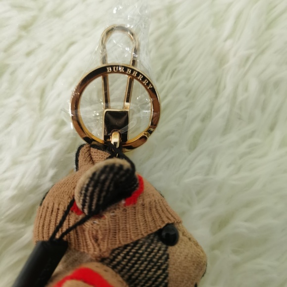 BURBERRY Thomas Bear Bag Charm - Picture 2 of 5